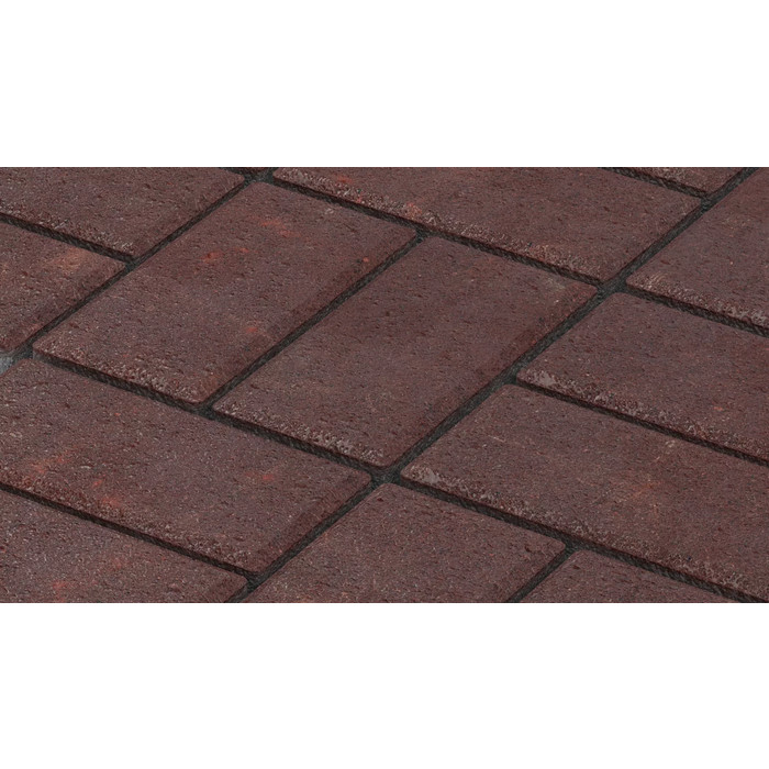 Брусчатка Stellard 200x100x80 мм Бордовый